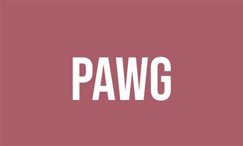 pawg meaning in english|More.